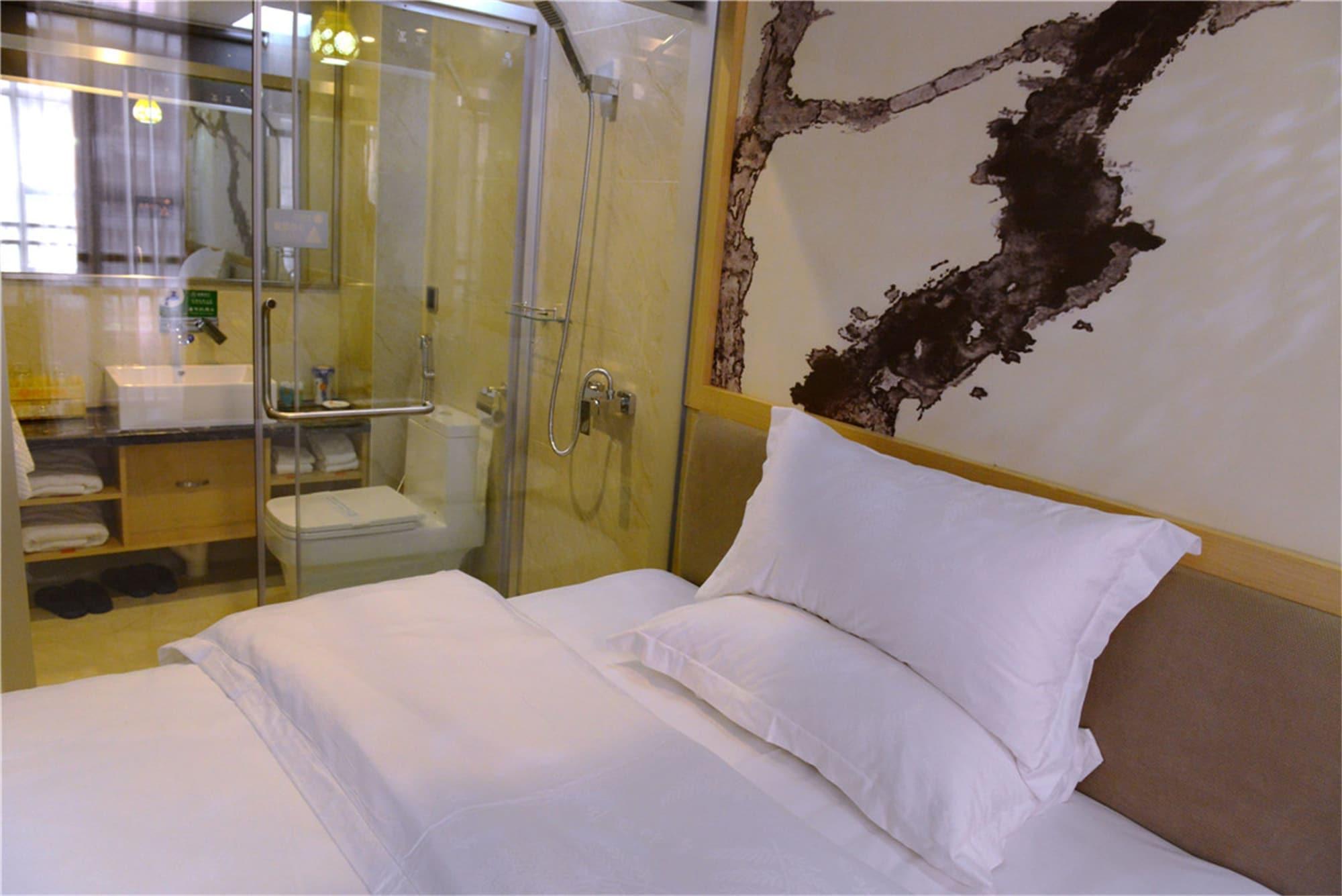 Xinghe Yuezhi S Hotel To Guangzhou Yuexiu Park Railway Station Subway Station -Conference Centerbaima Clothing City Flagship Store--Reputation Preferred Exteriör bild