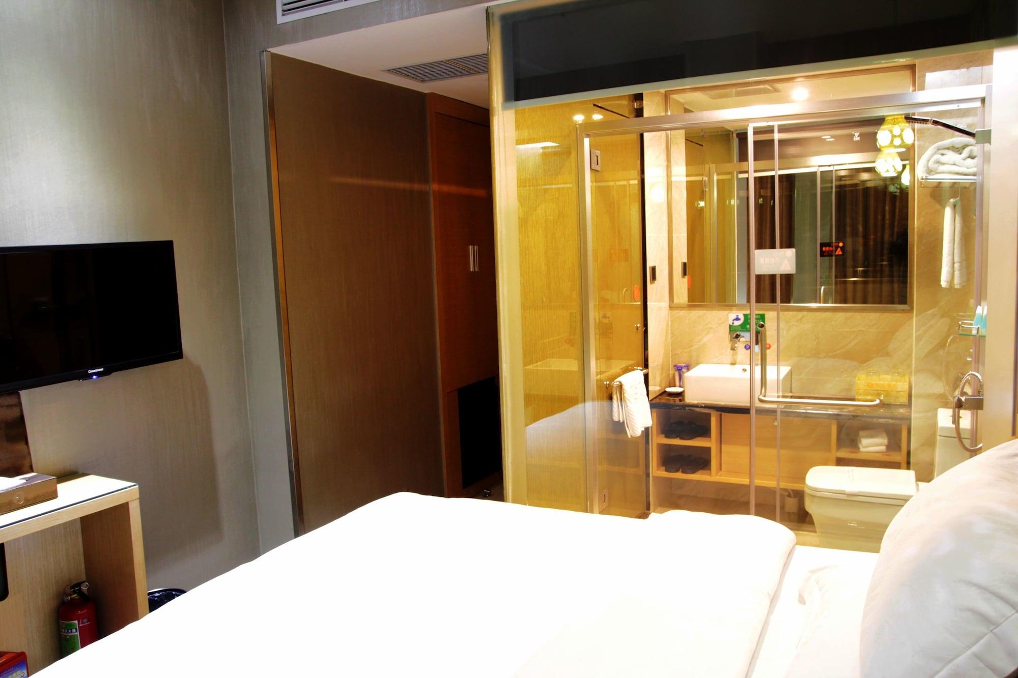Xinghe Yuezhi S Hotel To Guangzhou Yuexiu Park Railway Station Subway Station -Conference Centerbaima Clothing City Flagship Store--Reputation Preferred Exteriör bild