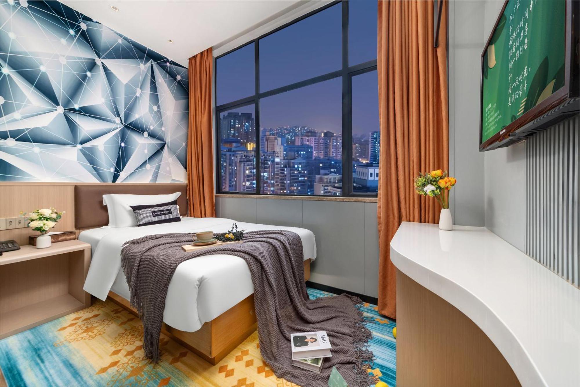 Xinghe Yuezhi S Hotel To Guangzhou Yuexiu Park Railway Station Subway Station -Conference Centerbaima Clothing City Flagship Store--Reputation Preferred Exteriör bild