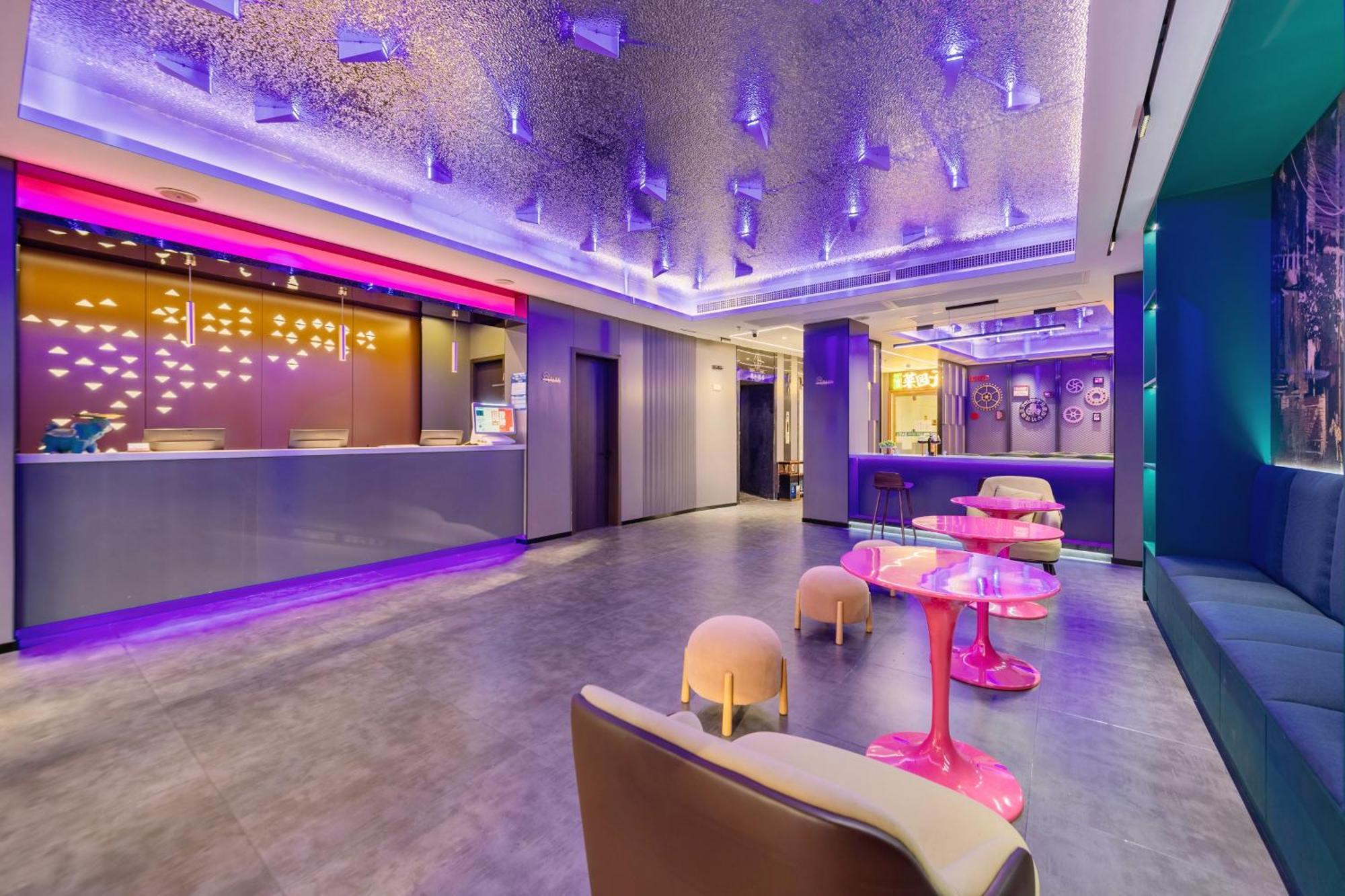 Xinghe Yuezhi S Hotel To Guangzhou Yuexiu Park Railway Station Subway Station -Conference Centerbaima Clothing City Flagship Store--Reputation Preferred Exteriör bild